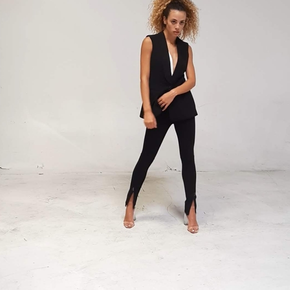 BCBGMAXAZRIA Christopher moto leggings - Picture 3 of 4